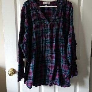 Flannel pinnock shirt